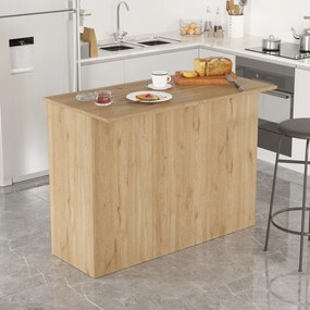 Τραπέζι Κουζίνας Δρυς ILEBAN 120x60x88.2