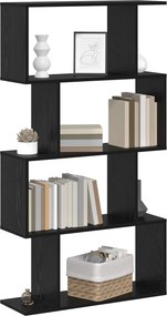 vidaXL Βιβλιοθήκη 4 επιπέδων 70 x 24 x 129 εκ. Επεξεργασμένο Ξύλο