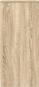 vidaXL Ντουλάπι Sonoma Δρυς 29,5x34x76 εκ. από Επεξεργασμένο Ξύλο