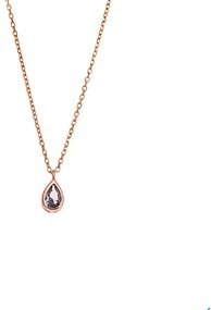 Μενταγιόν Senza Silver 925 Rose Gold Plated