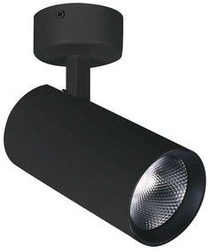 Φωτιστικό Οροφής - Σποτ Nestor 4214501 Led Φ6,3cm 15cm Black Viokef Αλουμίνιο