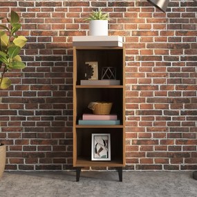 vidaXL Ντουλάπι Καφέ Δρυς 34,5x32,5x90 εκ. Επεξεργασμένο Ξύλο