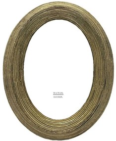 Κορνίζα Valeria 031126 10x15cm Gold Γυαλί,Polyresin
