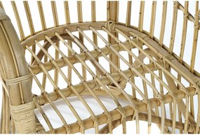 Πολυθρόνα DKD Home Decor Ανοιχτό καφέ ρατάν (62 x 72 x 83 cm)