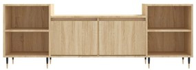 vidaXL Έπιπλο Τηλεόρασης Sonoma Δρυς 160x35x55 εκ. Επεξ. Ξύλο