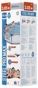 Bestway Σετ Πισίνας Steel Pro MAX 305 x 76 εκ.