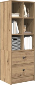 vidaXL Highboard Artisan Oak 45,5 x 34 x 127 εκ