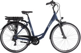 E-Alvor D2 28 Inch 53 cm Women 7SP Rim Brakes Matte blue