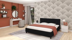 Επενδυμένο κρεβάτι Erling-Mple Raf-160 x 200