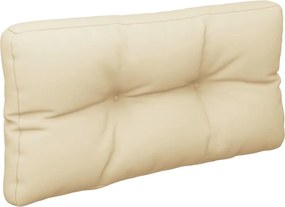 vidaXL Μαξιλάρι Παλέτας Μπεζ 80 x 40 x 12 εκ. Υφασμάτινο