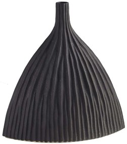Βάζο Isida 032306 36x18x41cm Black Κεραμικό