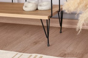 Έπιπλο Τηλεόρασης - Eze - Χρώμα Δρυς - 120x30x45εκ