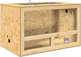 vidaXL Terrarium Καφέ 80 x 50 x 100 εκ. OSB