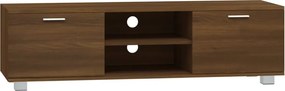 vidaXL Έπιπλο Τηλεόρασης Καφέ Δρυς 140x40,5x35 εκ. Επεξεργ. Ξύλο
