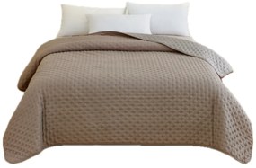 Κουβερλί 2 Όψεων (240x260) Hotel Grey/Dark Grey 100% Microfiber