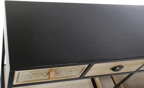 Έπιπλο Εισόδου Home ESPRIT Καφέ Μαύρο 120 x 38 x 80 cm