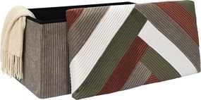 ΣΚΑΜΠΌ &amp; ΠΟΥΦ PATCHWORK FOLDING BENCH BOX SCOTT HD0551