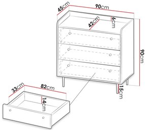 Μπουφές Vasina PC02