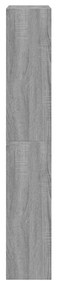 Παπουτσοθήκη Γκρι Sonoma 60x21x125,5 εκ. από Επεξεργ. Ξύλο - Γκρι