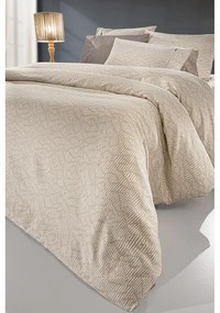Σετ Σεντόνια Φανελένια King Size 270x265 Brenta Camel 5206480672897