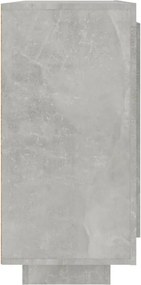 vidaXL Ντουλάπι Γκρι Σκυροδέματος 92 x 35 x 75 εκ. Επεξεργασμένο Ξύλο