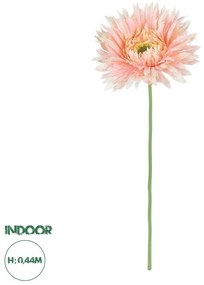 Artificial Garden PINK GERBERA BRANCH 21205 Τεχνητό Διακοσμητικό Κλαδί Ζέρμπερας Ροζ Y44cm Globostar 21205 Ροζ