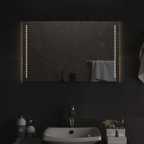 vidaXL Καθρέφτης Μπάνιου με LED 50x80 εκ.