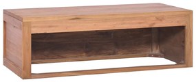 vidaXL Έπιπλο Μπάνιου/Νιπτήρα Επιτοίχιο 90x45x30 εκ. Μασίφ Ξύλο Teak