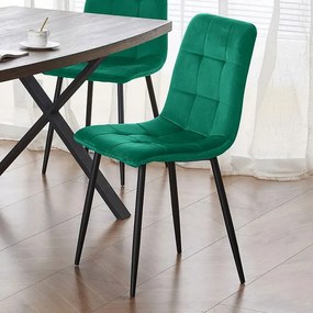 Καρέκλα Mona-Prasino (2) τεμάχια