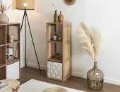 HOME DECO FACTORY ΡΑΦΙΈΡΕΣ & ΑΠΟΘΗΚΕΥΤΙΚΆ ΚΟΥΤΙΆ MODULAR STORAGE UNIT 3 COMPARTMENTS BALI A1/M1 HD0 7,5/37,5/102,5 NEOPORTAL-3664944575399