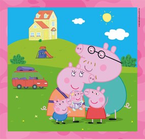 Clementoni Παιδικό Παζλ Super Color Peppa Pig 3x48 τμχ