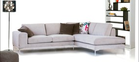 Γωνιακός καναπές minimal - metal - 270X230X97