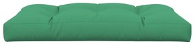 Μαξιλάρι Παλέτας Πράσινο 120 x 80 x 12 εκ. Υφασμάτινο - Πράσινο