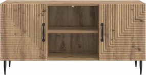 vidaXL Ντουλάπι TV 102 x 34,5 x 50 εκ. Artisan Δρυς Επεξεργασμένο Ξύλο