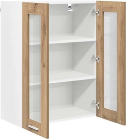 vidaXL Κρεμαστό ντουλάπι Artisan Oak 60 x 31 x 80 εκ.
