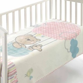 Κουβέρτα Βελουτέ Αγκαλιάς (80x110) Morven Kidz C75 Ροζ
