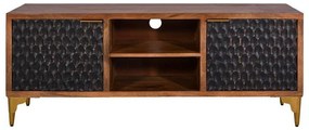 Έπιπλο Τηλεόρασης Amrita Fylliana Καφέ 140x40x55 εκ. 140x40x55 εκ.