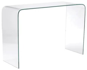 Κονσόλα GLASSER Bent Glass - Γυαλί Clear 110x35x75cm