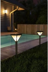 Ηλιακή λάμπα Galix 25 lm Μαύρο Ανοξείδωτο ατσάλι