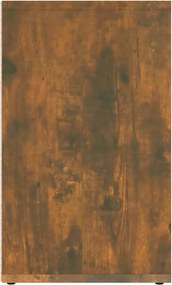 vidaXL Παπουτσοθήκη Καπνιστή Δρυς 52,5 x 30 x 50 εκ.