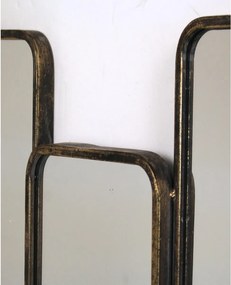 Καθρέπτης ArteLibre Καφέ Μέταλλο 100x4.5x60cm