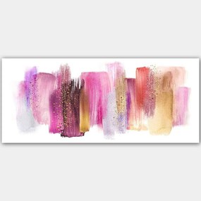 Πίνακας Καμβάς 451ERN1668 120x50cm Multi Wallity Οριζόντιοι Ξύλο, Καμβάς