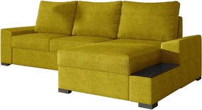 Γωνιακός καναπές Nero-Δεξιά-Κίτρινο