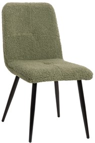 ΚΑΡΕΚΛΑ SHELLY HM8590.03 ΦΥΣΤΙΚΙ TEDDY ΥΦΑΣΜΑ-ΜΕΤΑΛΛΙΚΑ ΜΑΥΡΑ ΠΟΔΙΑ 48x64x87Yεκ.