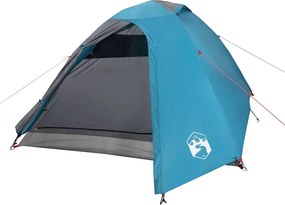 vidaXL Σκηνή Κάμπινγκ Θόλος 3 Ατόμων Αδιάβροχη Μπλε