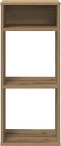 vidaXL Βιβλιοθήκη Artisan Δρυς 34x31x80 εκ. Επεξεργασμένο Ξύλο