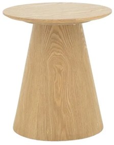 Βοηθητικό τραπέζι Kayano Pakoworld mdf Φ45x50εκ 101-000108 101-000108 Καφέ