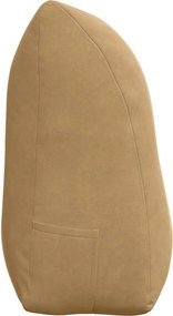 vidaXL Μαξιλάρι Πλάτης Καφέ 100 x 24 x 50 εκ Βελούδο