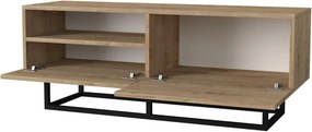 Έπιπλο Τηλεόρασης ArteLibre Ios Φυσικό 120x37x46cm
