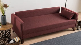 3-Seat Sofa Bella Sofa For 3 Pr - Claret Red Claret Red